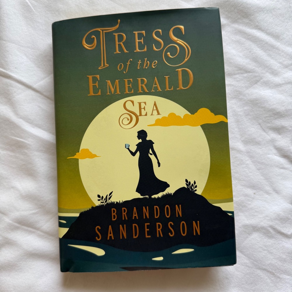 NEW Tress of the Emerald Sea Brandon Sanderson Hardcover First Tor Edition 2023
